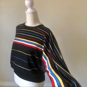 Vintage 70’s Vibe Striped Sweater!